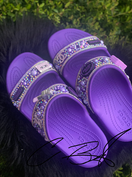 Designer Croc Slide