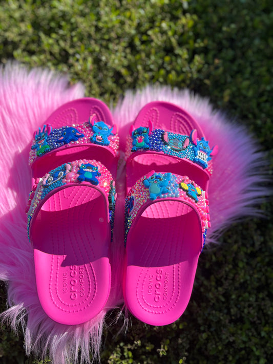 Pink Croc Sandals