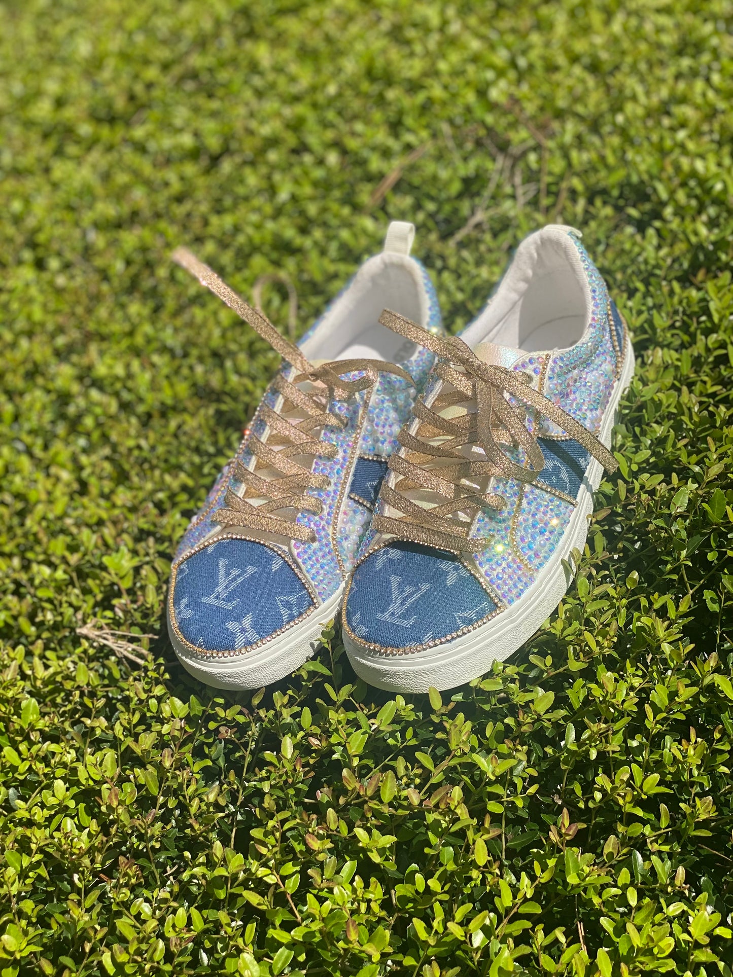 LV inspired sneaker