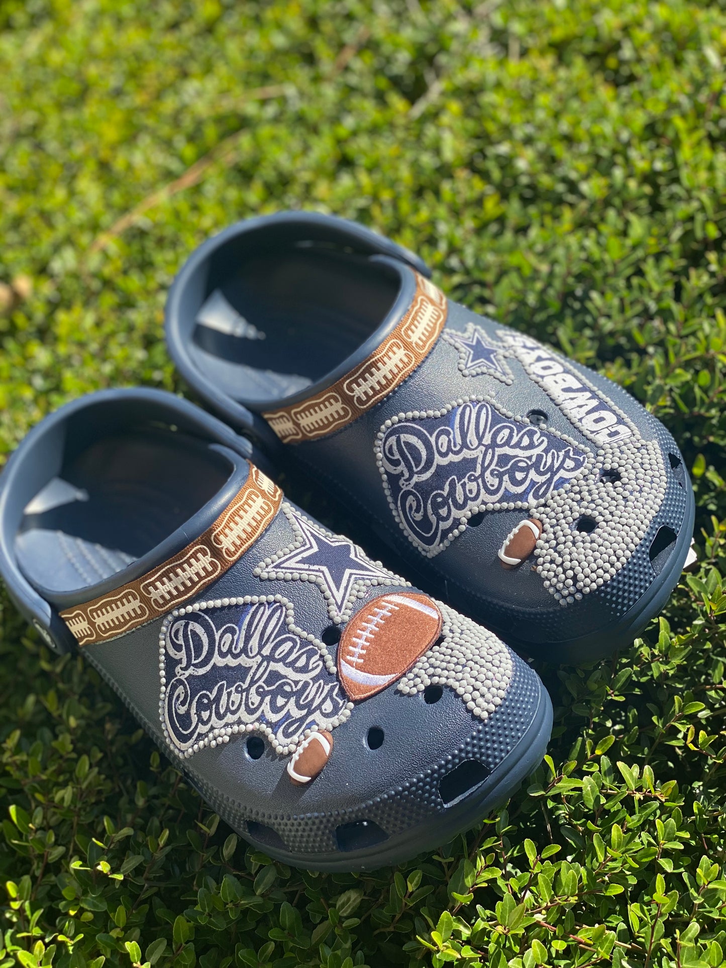 Dallas Cowboys inspired crocs