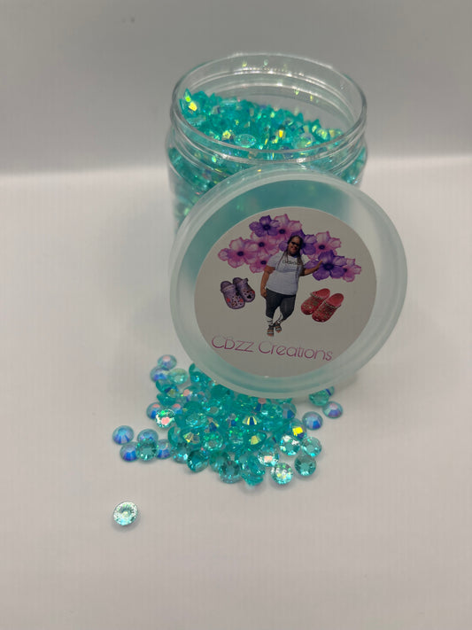 3 oz. Jar of Translucent Rhinestones