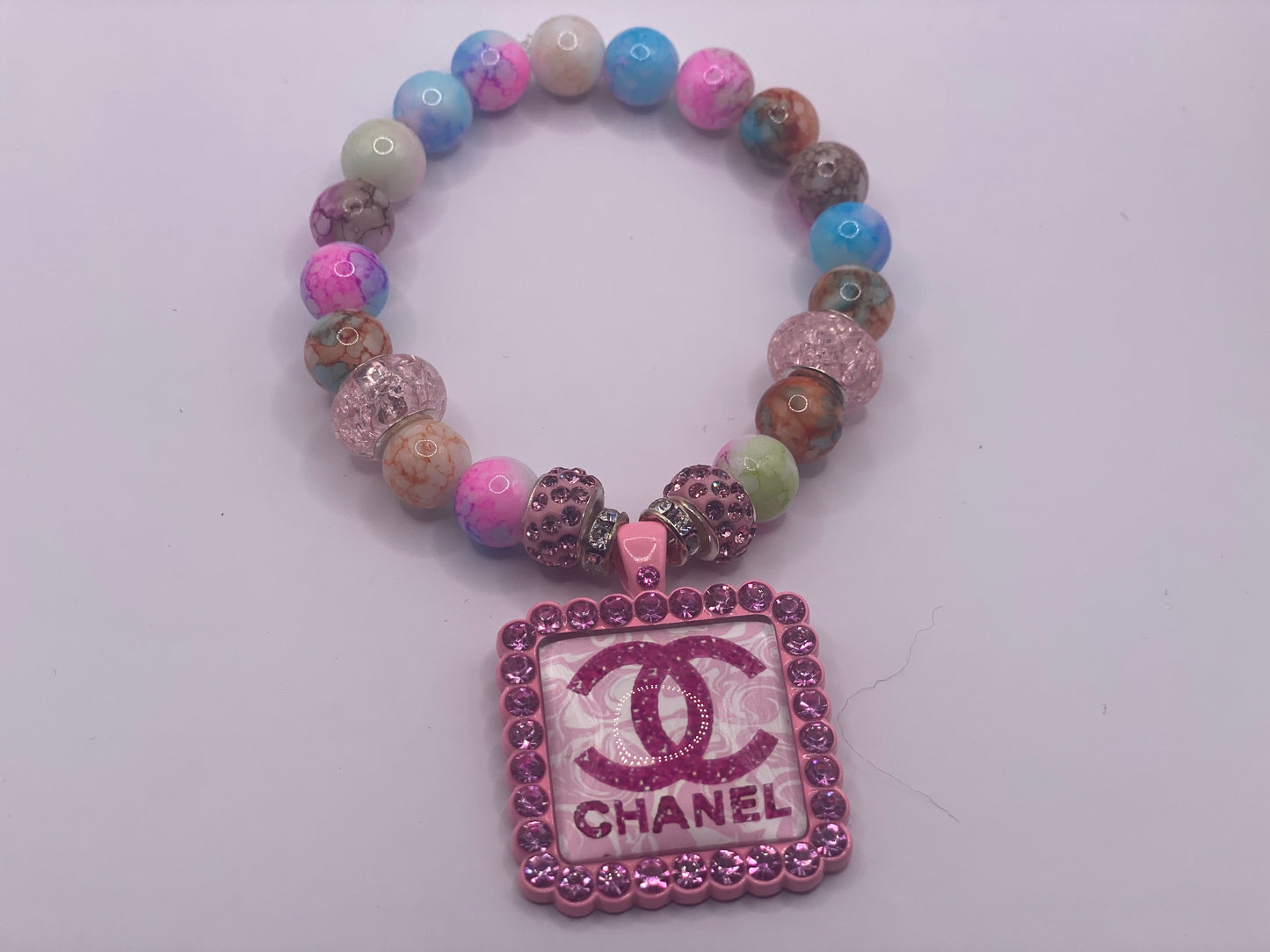 Cotton candy bracelet