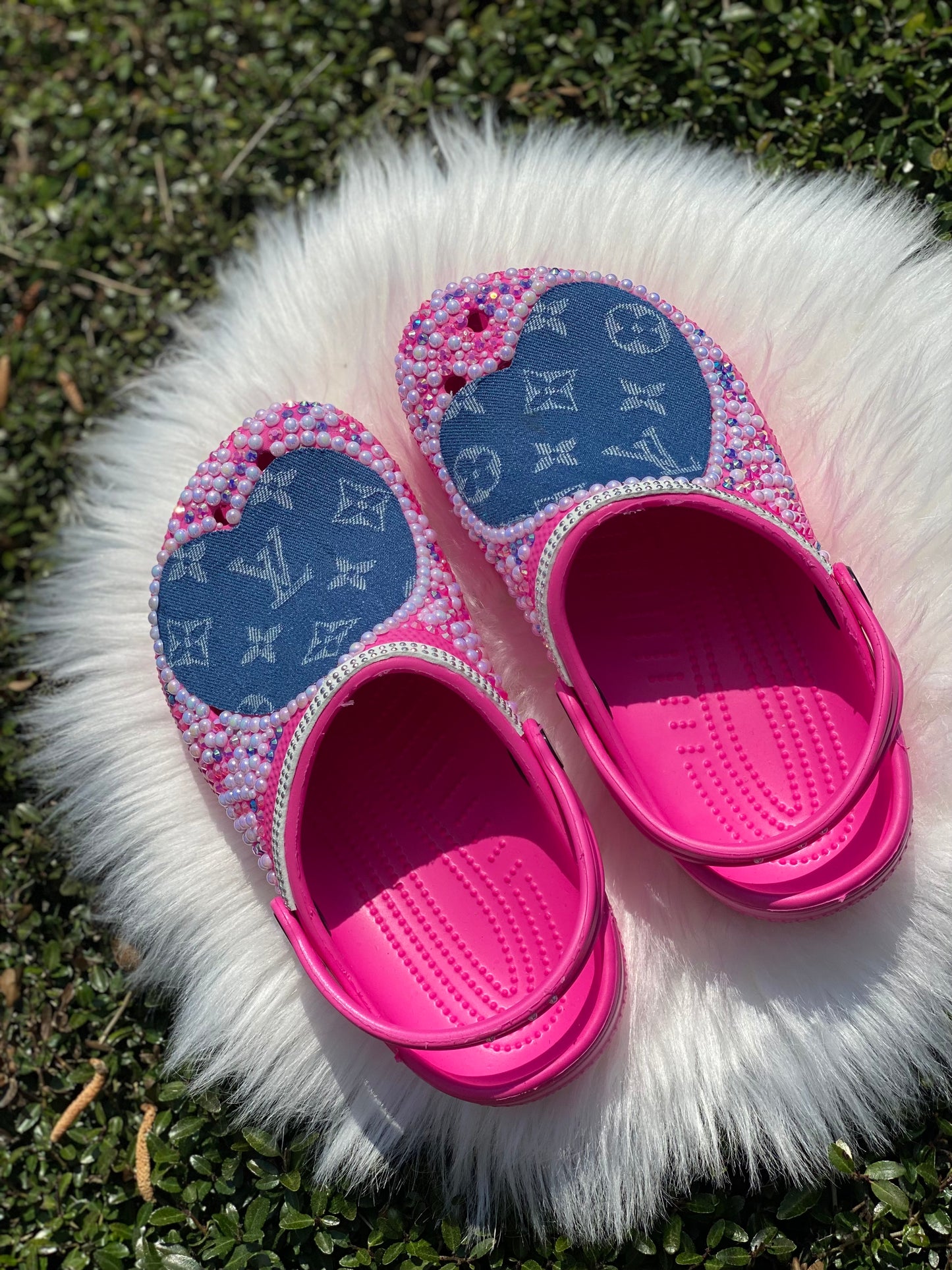 Pink Designer Crocs