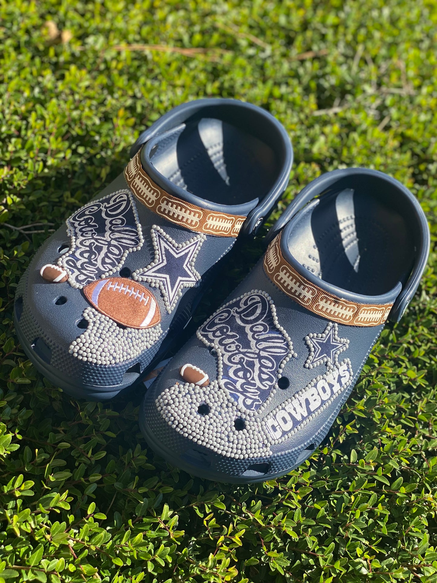 Dallas Cowboys inspired crocs