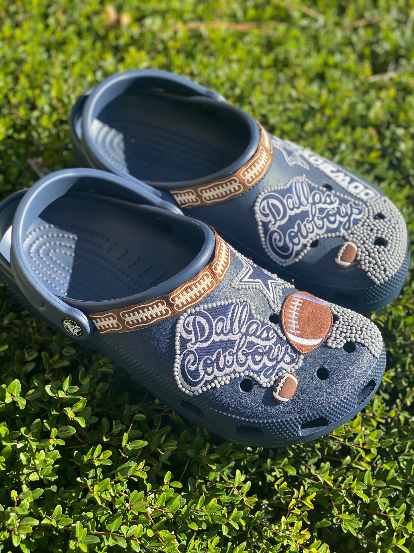 Dallas Cowboys inspired crocs