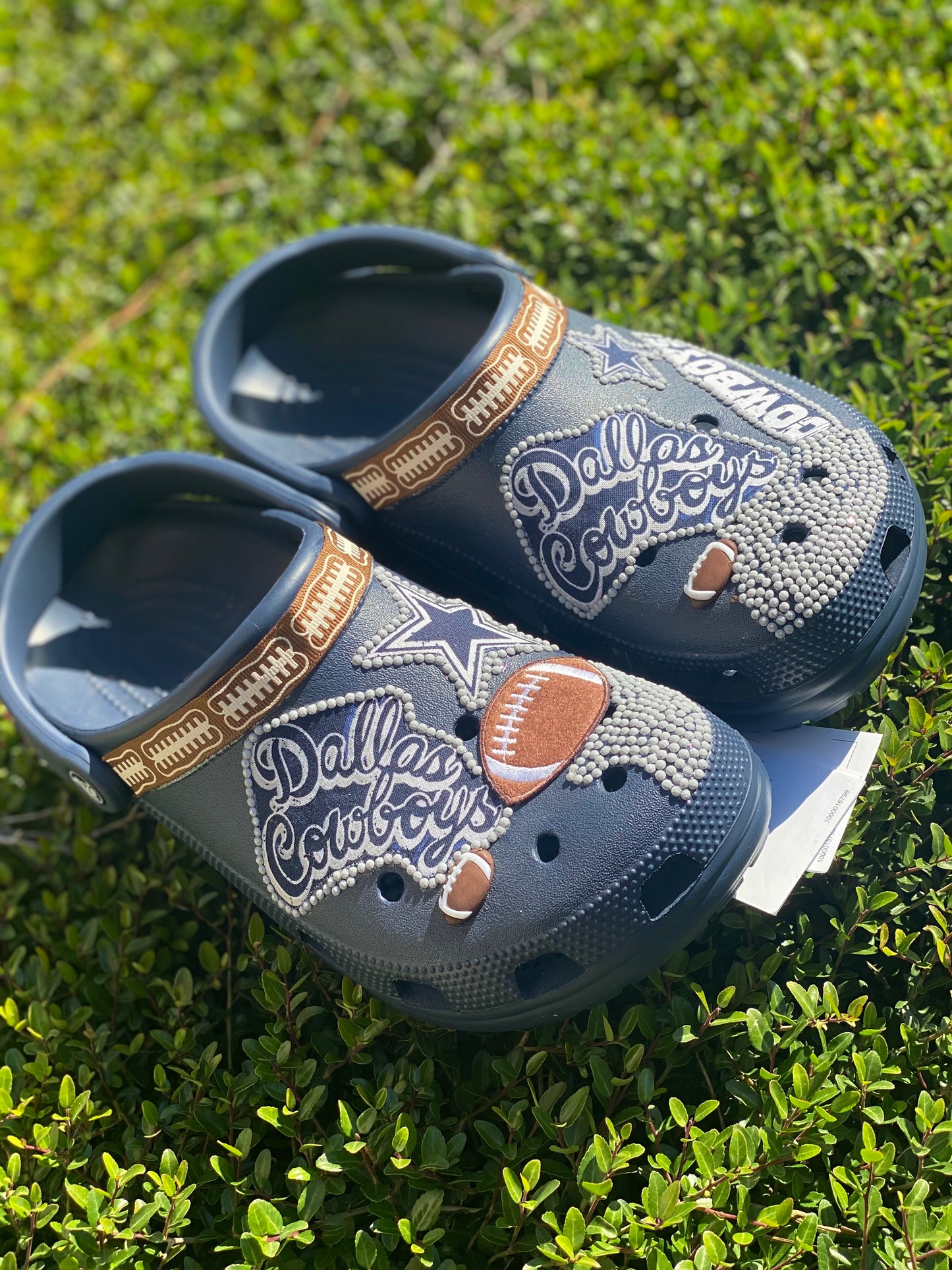 Dallas Cowboys inspired crocs